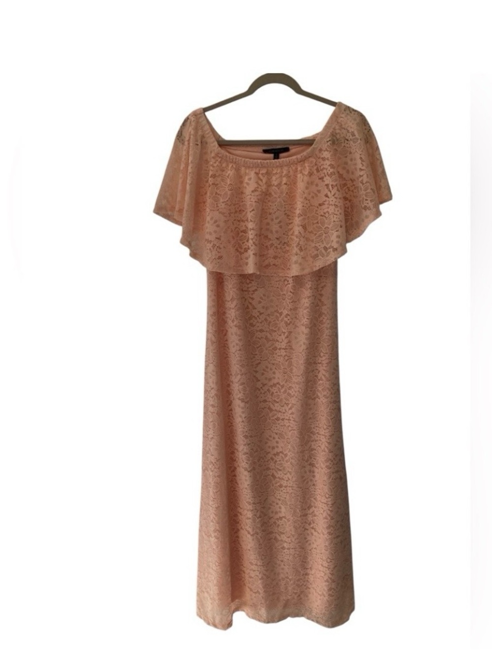 Ellen weaver NEW small off the shoulder maxi dress